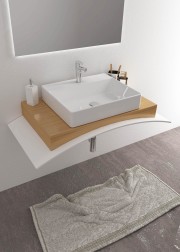 Lavabo Eclissi 60×50 di Opera Sanitari