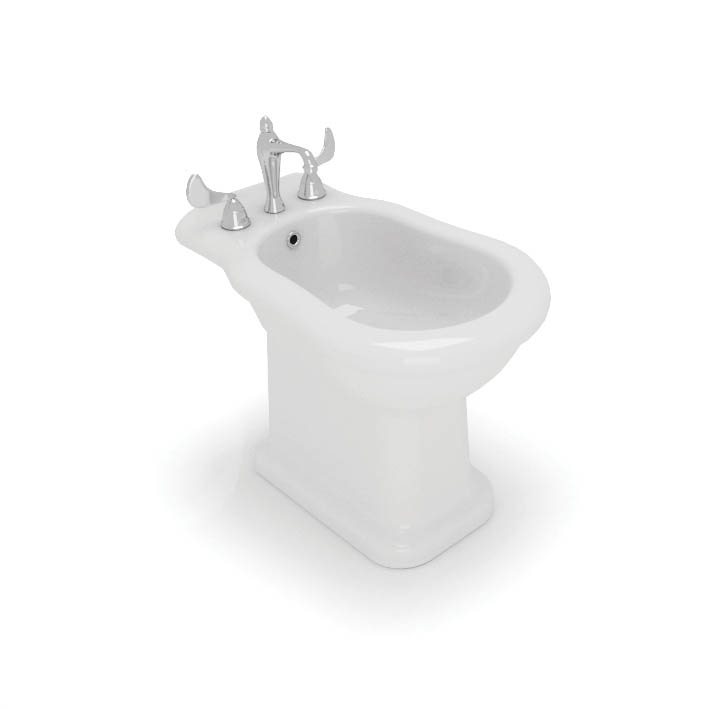 Vaso Monoblocco E Bidet Coppia Di Sanitari Serie Armonia
