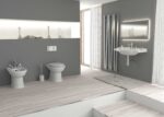 Bagno completo con sanitari,lavabo con colonna e coprivaso - Onda Opera Sanitari